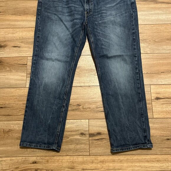 Men's Levis 541 Athletic Taper Fit Denim Jeans SZ 40x30 Blue Stretch Modern - Picture 3 of 13